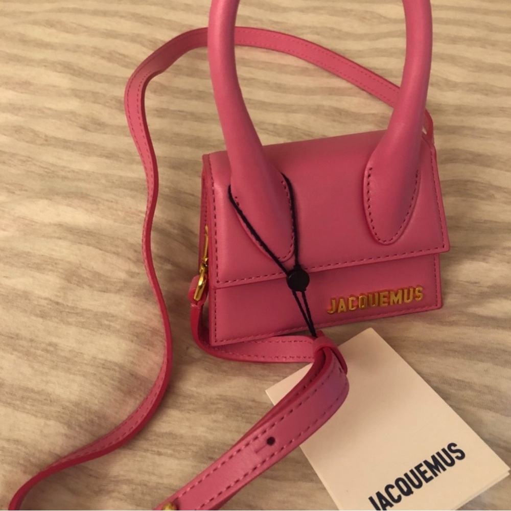 Jacquemus Vibrant Pink Mini Bag